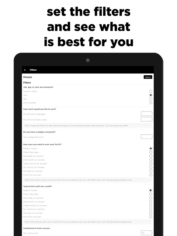 Capturas de pantalla de How To Make Money Online Easy iPad 